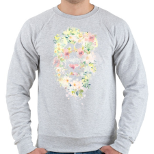 PRINTFASHION Here's the spring - Férfi pulóver - Sport szürke férfi pulóver, kardigán