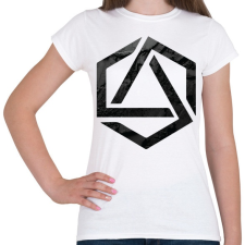 PRINTFASHION Hexagonal 3 - Női póló - Fehér női póló