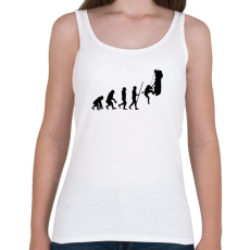 PRINTFASHION Hiking Evolution - Női atléta - Fehér