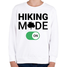 PRINTFASHION Hiking mode on! - Gyerek pulóver - Fehér gyerek pulóver, kardigán