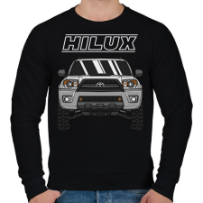PRINTFASHION HILUX - Férfi pulóver - Fekete férfi pulóver, kardigán