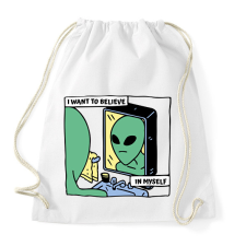 PRINTFASHION Hinni akarok magamban - Sportzsák, Tornazsák - Fehér tornazsák