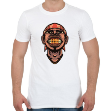 PRINTFASHION Hip Hop face - Férfi póló - Fehér férfi póló