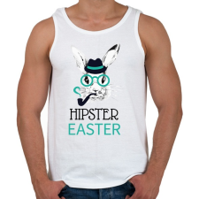 PRINTFASHION Hipster Easter - Férfi atléta - Fehér atléta, trikó