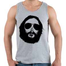 PRINTFASHION hipster - Férfi atléta - Sport szürke