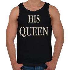 PRINTFASHION His Queen - Férfi atléta - Fekete