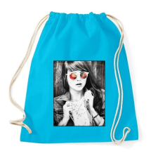 PRINTFASHION Hiszem, ha látom.. - Sportzsák, Tornazsák - Surf blue tornazsák