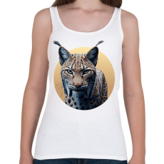 PRINTFASHION Hiúz - Női atléta - Fehér
