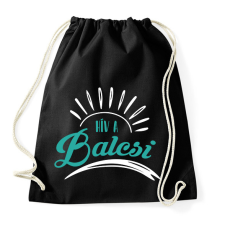 PRINTFASHION Hív a Balcsi - Sportzsák, Tornazsák - Fekete tornazsák