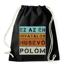 PRINTFASHION Hivatalos húsevő póló - Sportzsák, Tornazsák - Fekete tornazsák