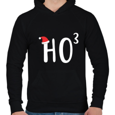 PRINTFASHION HO3 - Férfi kapucnis pulóver - Fekete