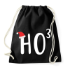 PRINTFASHION Ho Ho Ho - Sportzsák, Tornazsák - Fekete