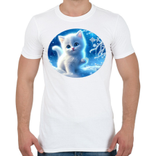 PRINTFASHION Hócica - Férfi póló - Fehér férfi póló