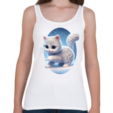 PRINTFASHION Hócica - Női atléta - Fehér