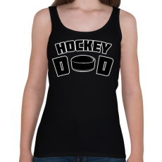 PRINTFASHION Hockey Dad - Női atléta - Fekete
