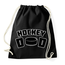 PRINTFASHION Hockey Dad - Sportzsák, Tornazsák - Fekete tornazsák