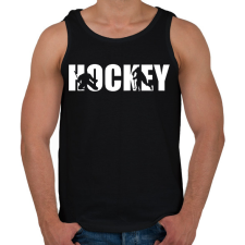 PRINTFASHION Hockey - Férfi atléta - Fekete atléta, trikó