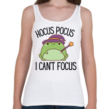 PRINTFASHION Hocus pocus - Női atléta - Fehér női trikó