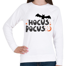 PRINTFASHION Hocus pocus - Női pulóver - Fehér női pulóver, kardigán