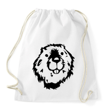 PRINTFASHION Hód - Sportzsák, Tornazsák - Fehér tornazsák