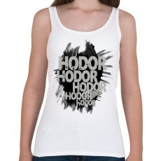 PRINTFASHION HODOR - Női atléta - Fehér