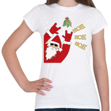 PRINTFASHION Hoe hoe hoee - Női póló - Fehér női póló