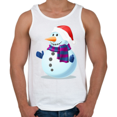 PRINTFASHION Hóember - Férfi atléta - Fehér