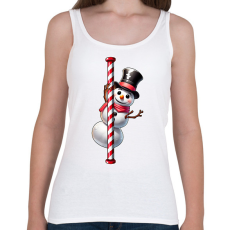 PRINTFASHION Hóember - Női atléta - Fehér
