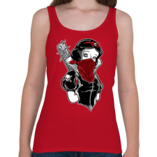 PRINTFASHION Hófehérke hobbija - Női atléta - Cseresznyepiros női trikó