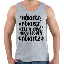 PRINTFASHION Hókusz Pókusz - Férfi atléta - Sport szürke atléta, trikó