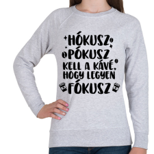 PRINTFASHION Hókusz Pókusz - Női pulóver - Sport szürke női pulóver, kardigán