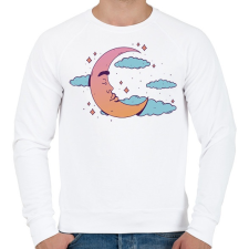 PRINTFASHION Hold - Férfi pulóver - Fehér női pulóver, kardigán