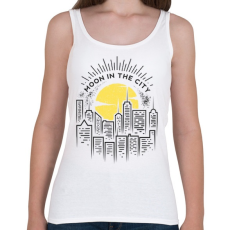 PRINTFASHION Holdfény  - Női atléta - Fehér