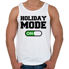 PRINTFASHION Holiday - Férfi atléta - Fehér