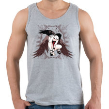 PRINTFASHION Holló lány - Férfi atléta - Sport szürke atléta, trikó