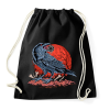 PRINTFASHION Holló  - Sportzsák, Tornazsák - Fekete