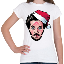 PRINTFASHION Home Alone - betörő - Női póló - Fehér női póló