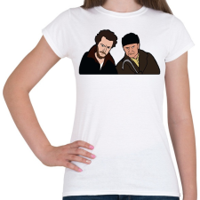 PRINTFASHION Home alone - Női póló - Fehér női póló