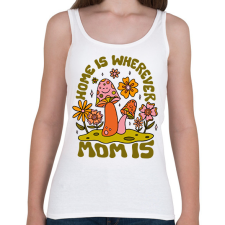 PRINTFASHION Home - Mom - Női atléta - Fehér női trikó