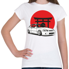 PRINTFASHION Honda civic - Női póló - Fehér női póló