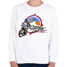 PRINTFASHION Honda Dakar - Gyerek pulóver - Fehér