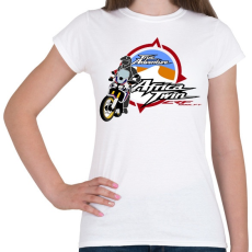 PRINTFASHION Honda Dakar - Női póló - Fehér