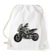 PRINTFASHION honda nc - Sportzsák, Tornazsák - Fehér tornazsák