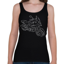 PRINTFASHION honda vfr3 - Női atléta - Fekete női trikó