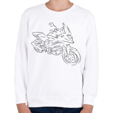 PRINTFASHION honda vfr4 - Gyerek pulóver - Fehér gyerek pulóver, kardigán