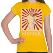 PRINTFASHION honk honk - Női póló - Sárga női póló