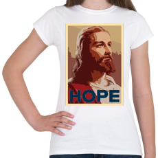 PRINTFASHION Hope - Női póló - Fehér