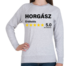 PRINTFASHION Horgász Értékelés ***** 5.0 (69 értékelés) - Női pulóver - Sport szürke női pulóver, kardigán