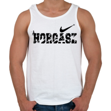 PRINTFASHION Horgász logó - Férfi atléta - Fehér atléta, trikó