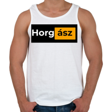 PRINTFASHION Horgász pornhub - Férfi atléta - Fehér